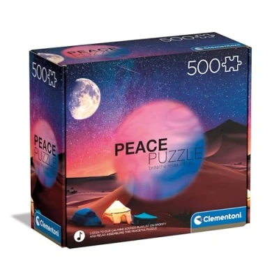 Abbildung von Clementoni® Puzzle Peace Puzzle, Starry Night Dream, 500 Puzzleteile, Made in Europe, FSC® schützt Wald weltweit