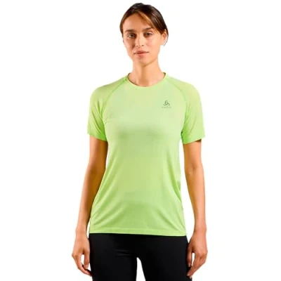 Abbildung von Odlo Laufshirt Damen Kurzarm Essential Seamless I Sport Shirt Oberteil Fitness