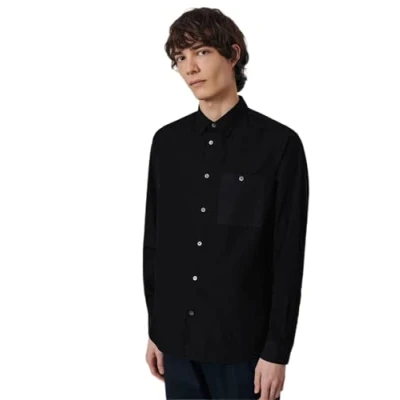 Abbildung von Seidensticker Studio Unisex Regular Fit Langarm Hemd, Dunkelblau, L
