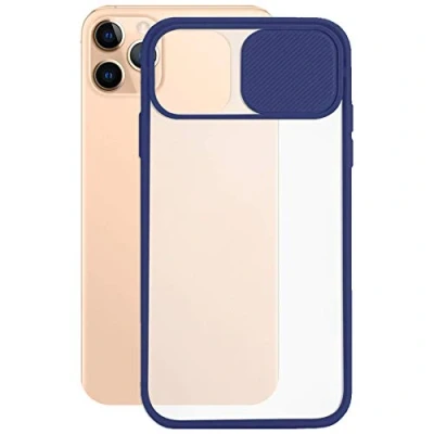 Abbildung von mtb more energy® Cover Lens Care für Huawei P40 lite (6.4&#039;&#039;) dunkelblau verschiebbare Kamera Abdeckung TPU Hülle Case Tasche Schutzhülle