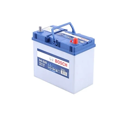 Abbildung von BOSCH S4 0 092 S40 200 Batterie 12V 45Ah 330A B00 HONDA: CIVIC 8 Hatchback, JAZZ 4, CRX 3, SUZUKI: Jimny IV SUV, Grand Vitara 2 MAZDA: 5, MX 5