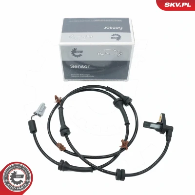 Abbildung von ESEN SKV 06SKV510 ABS Sensor Vorderachse rechts 2 1155 1180 12 schwarz NISSAN: Primera Kombi, Hatchback, Limousine