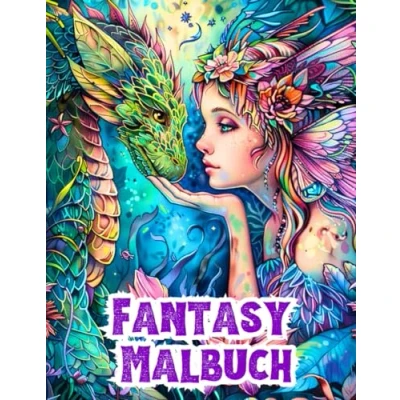Abbildung von Fantasy Malbuch: Ein mystisches Malbuch für Jugendliche &amp; Erwachsene