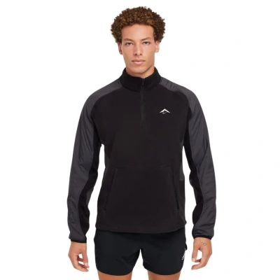 Abbildung von Nike Performance Polartec Trail Sweatjacke, Herren, Größe: XL, Black anthracite summit white