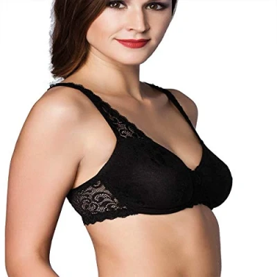 Abbildung von Miss Perfect Minimizer Jacquard Bügel BH, Damen, Größe: 90D, Schwarz