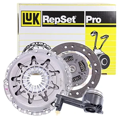 Abbildung von LuK 622 3226 33 Kupplungssatz mit Zentralausrücker Kupplungsscheibe 220 FORD: C Max, Focus 2 Kombi, Schrägheck, VOLVO: C30, V50, S40 II