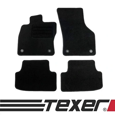 Abbildung von TEXER Textil Fußmatten Passend für VW Golf VII Bj. 2012 Basic