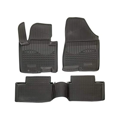 Abbildung von Norm Liners 3D Gummimatten Auto Matten Fussmatten Kompatibel mit Cee&#039;D/Pro Cee&#039;D 2012 2018, Rand cca 4cm, Allwetter, 4Tlg, Premium Qualität