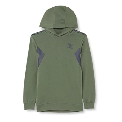 Abbildung von Hummel Hmlstaltic Kapuzenpullover für Kinder, Größe: 116, Duck green