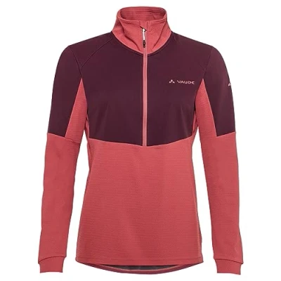 Abbildung von Vaude Yaras WIND Langarmshirt, Damen, Größe: 38, Cassis