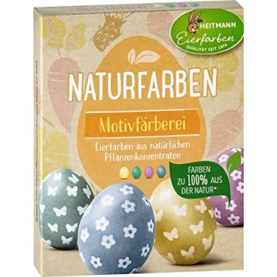 Abbildung von Brauns Heitmann Osterei Natur Motivfärberei