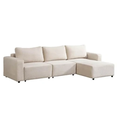 Abbildung von Home Deluxe Modulares Schlafsofa VINA L 295 x 168 cm Beige
