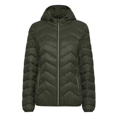 Abbildung von Fransa Frbapadding 1 Outerwear Winterjacke, Damen, Größe: Large, Green ink