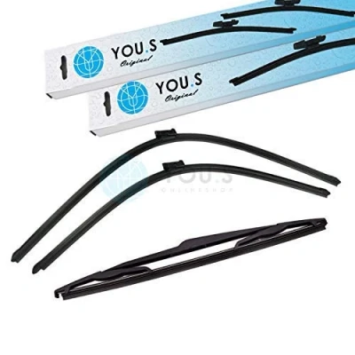 Abbildung von YOU.S SCHEIBENWISCHER SET VORNE + HINTEN 800 700 350 mm (3 Stück)