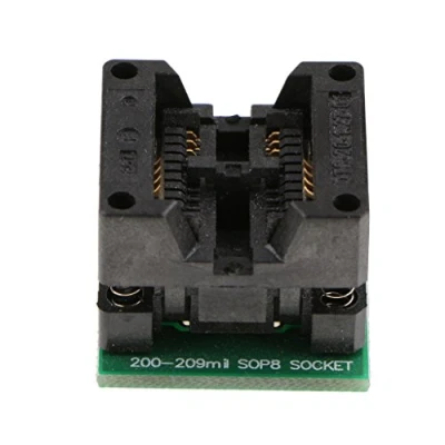 Abbildung von Milageto 25 Sesies SOP8 Zu DIP8 Converter IC Sockel Adapter Modul 208MIL