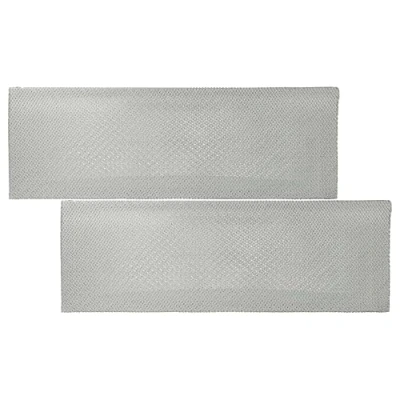 Abbildung von vhbw 2x Filter Metallfettfilter kompatibel mit Juno JDA 3830 E, 3930 S, E Dunstabzugshaube 43,5 x 14,8 0,5 cm, Metall