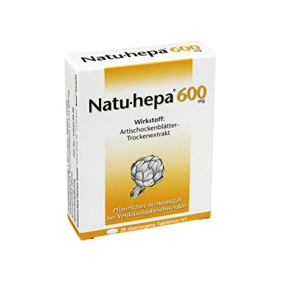 Abbildung von NATU HEPA 600 mg überzogene Tabletten 20 St