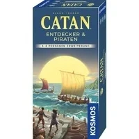 Abbildung von CATAN Entdecker &amp; Piraten 5 6 Personen Erweiterung, Brettspiel