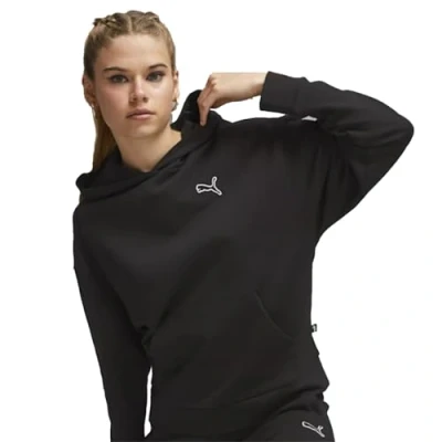 Abbildung von Puma Better Essentials Kapuzenpullover, Damen, Größe: Large, Black