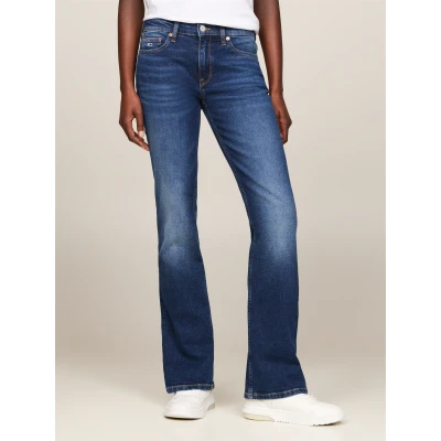Abbildung von Tommy Jeans Maddie MD BC Bootcut, Damen, Größe: 25x30, Denim dark