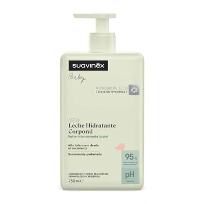 Abbildung von Suavinex Feuchtigkeitspflege für Babys 750ml blau
