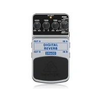 Abbildung von Behringer Musikinstrumentenpedal, (Effekte, Delays/Echos/Reverb), DR600 Digital Reverb Effektgerät für Gitarren