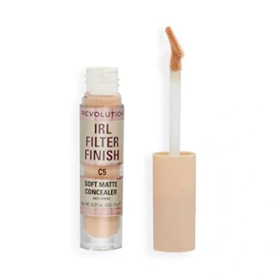 Abbildung von Makeup Revolution, IRL Filter Finish Concealer, Mittlere bis volle Deckkraft, C5, 6g