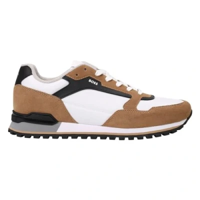 Abbildung von BOSS Parkour RUNN Sneaker low, Herren, Größe: 42, Medium beige Schuhe