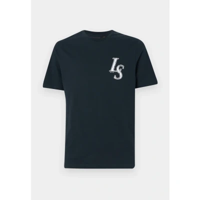 Abbildung von Lyle &amp; Scott Emblem Graphic Tshirt print, Herren, Größe: XL, Dark navy