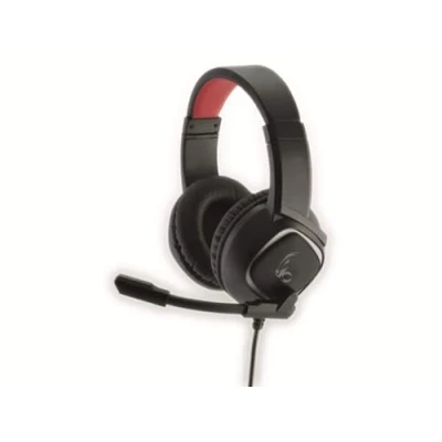 Abbildung von MR Gaming Series MediaRange MRGS301 Game 7.1 Surround Kopfhörer mit Kabel Schwarz/Rot
