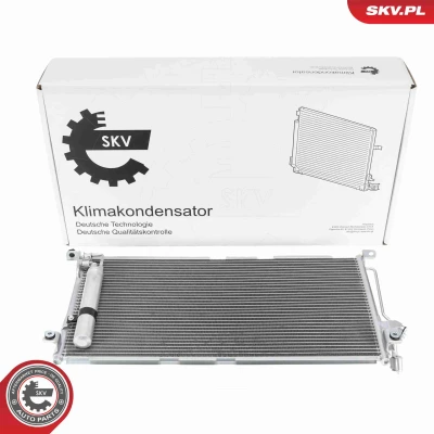 Abbildung von ESEN SKV 86SKV483 Klimakondensator mit Trockner Aluminium 717mm MITSUBISHI: Lancer 7 Limousine, Kombi