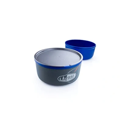 Abbildung von GSI Outdoors 600 ml Ultraleichte Schüssel und Becher für Camping Rucksackreisen