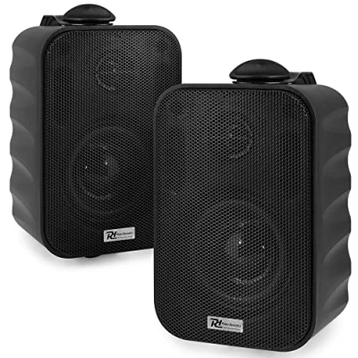 Abbildung von Power Dynamics BGO30 3&quot; In /Outdoor Lautsprecherset 60 W Schwarz