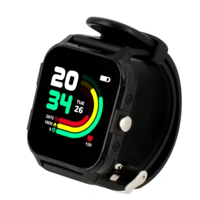 Abbildung von KURIO Smartwatch Schwarz für Kinder und Jugendliche empfohlen von Gulli ab 6 Jahren