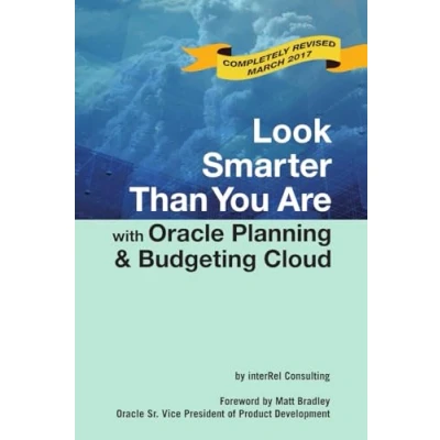 Abbildung von Look Smarter Than You Are with Oracle Planning and Budgeting Cloud
