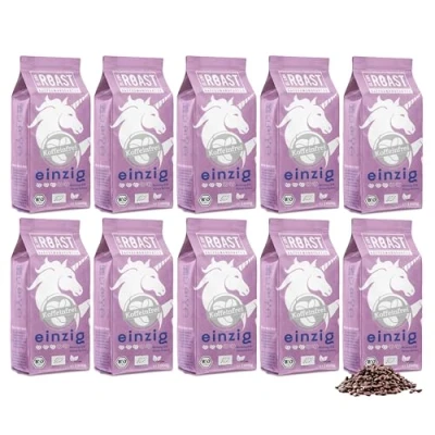 Abbildung von Blank Roast EINZIG 1kg (10er Pack) BIO Kaffeebohnen koffeinfrei 100% Arabica aus Peru schonend &amp; umweltfreundlich entkoffeiniert säurearm mit voller Crema ideal für jede Zubereitungsart