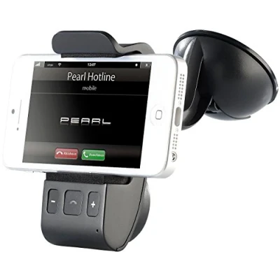 Abbildung von Callstel Freisprechanlage: Freisprecher BFX 40.H mit Bluetooth und Halterung für Smartphones (Freisprecheinrichtung Auto, Freisprechanlage Bedienungsanleitung)
