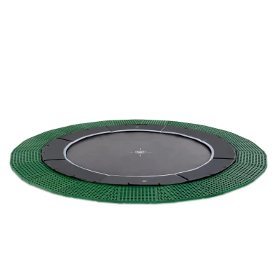 Abbildung von EXIT ebenerdig Trampolin ø427cm Dynamic (schwarz)
