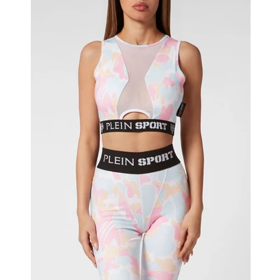 Abbildung von PLEIN SPORT Lauftop &quot;Sport Top Camouflage&quot;