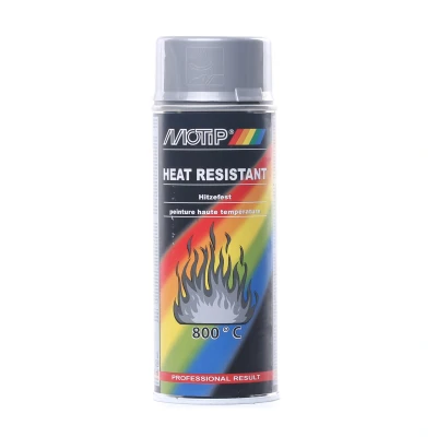 Abbildung von MOTIP 04032 Motor / Schalldämpferlack Kompakt 44501 grün hochglänzend 400ml silber 400