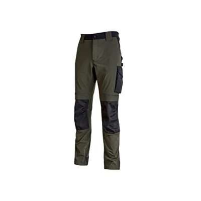 Abbildung von U Power Pantalon de Travail Slim Fit Vert Foncé Atom XL