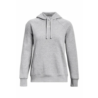 Abbildung von Under Armour Rival Kapuzenpullover Mod gray light heather, Damen, Größe: Medium, heather