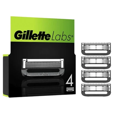 Abbildung von Gillette Rasierklingen Labs, 4 tlg., 4er Pack