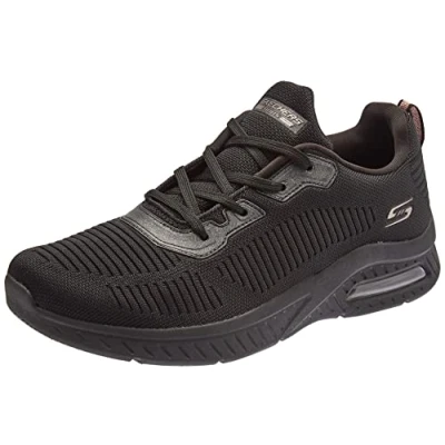 Abbildung von Skechers Damen Squad Air Sneaker, Schwarz, 36.5 EU