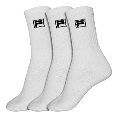 Abbildung von Fila F9000, Socken Uni, weiß, 43/46