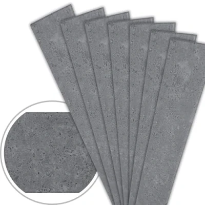 Abbildung von 6m² / 36 Stück Deckenplatten Deckenpaneele Deckenverkleidung Beton Optik Betonlook Polystyrol XPS Imitat Wandpaneelen P41 Styropor 100x16,7cm