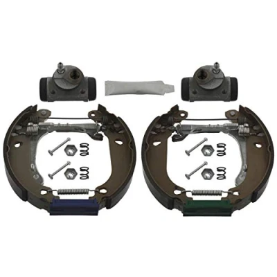 Abbildung von FEBI BILSTEIN 37530 Bremsensatz, Trommelbremse Hinterachse mit Radbremszylinder, Zubehör, Anbaumaterial PEUGEOT: 206 Schrägheck