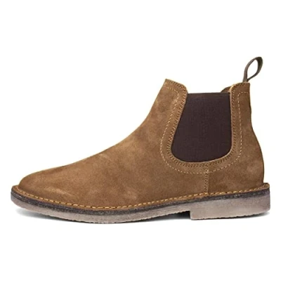 Abbildung von Hush Puppies Herren Shaun Chelsea Stiefel, hautfarben, 42 EU