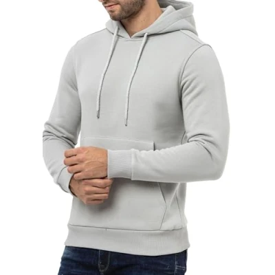 Abbildung von Cipo &amp; Baxx Kapuzenpullover, Herren, Größe: Large, Grey