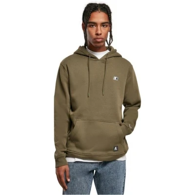 Abbildung von Starter Essential Kapuzenpullover, Herren, Größe: Medium, Darkolive